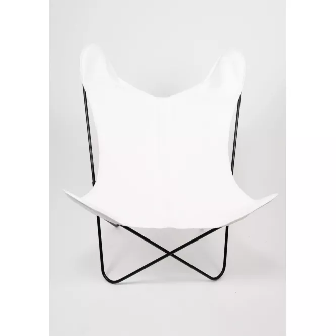 Face fauteuil Butterfly Papillo blanc