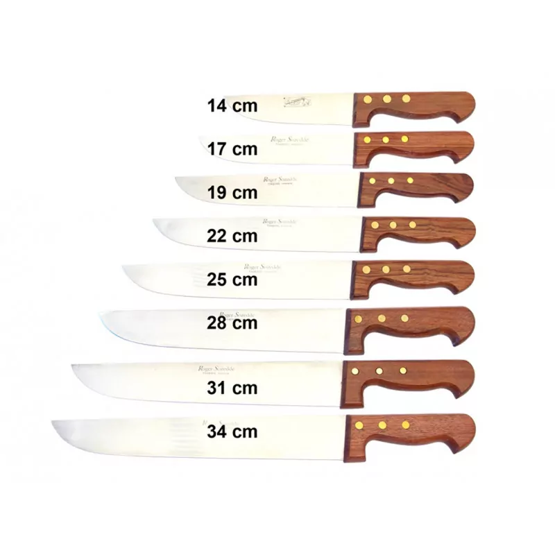 Couteaux A Boucher 8 Tailles Differentes Par Roger Orfevre Uncoqdansletransat Fr