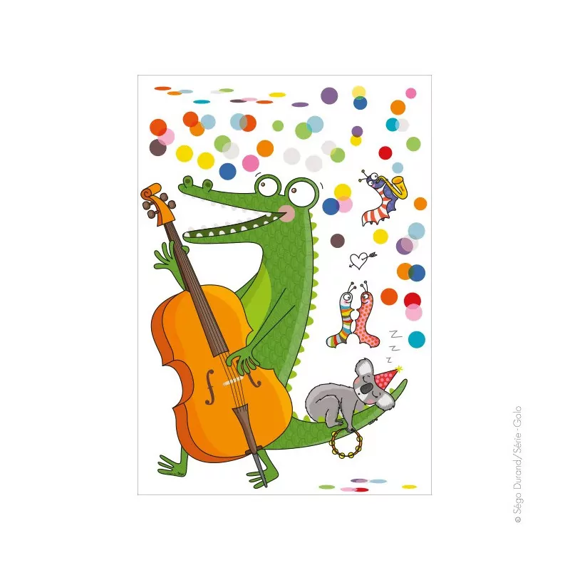 Sticker Jazzy Série-Golo