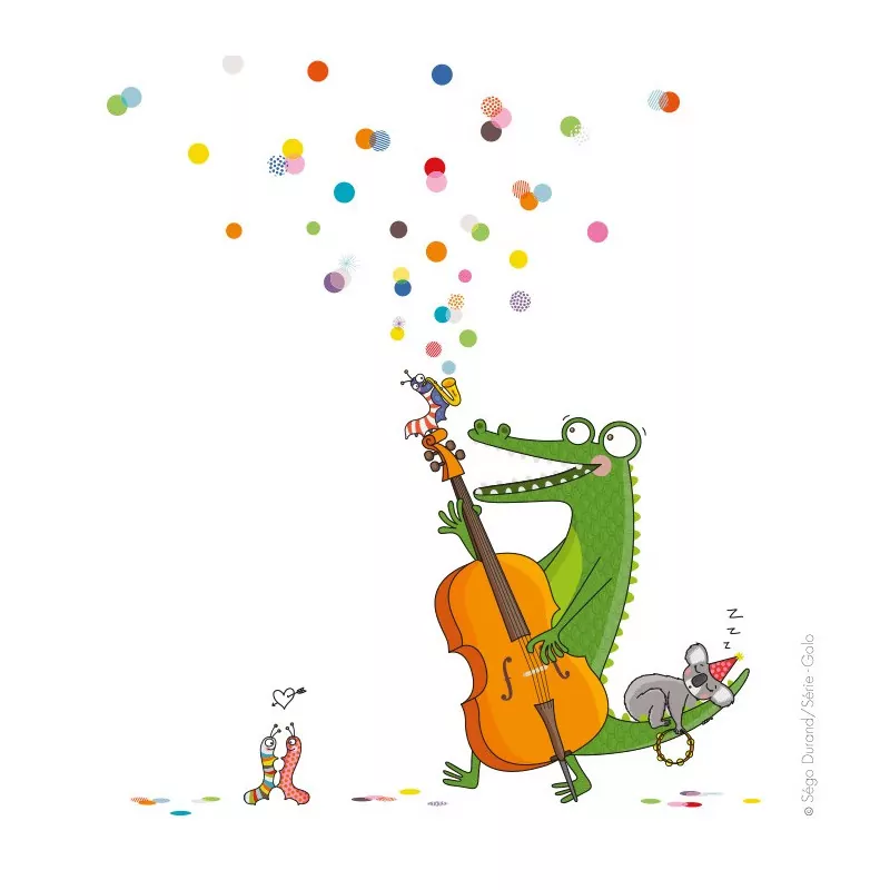 Sticker Jazzy Série-Golo