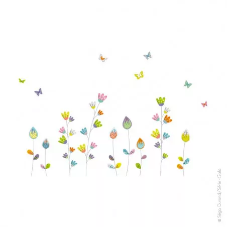 Stocker Fleurs Aux Papillons Série-Golo Stocker Fleurs Aux Papillons Série-Golo