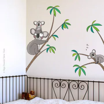 Sticker mural Ça plane, décoration chambre enfant - Série-Golo