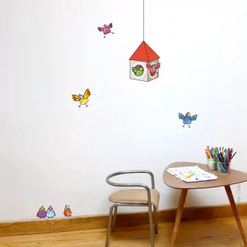 Sticker La Cabane Aux oiseaux Série-Golo
