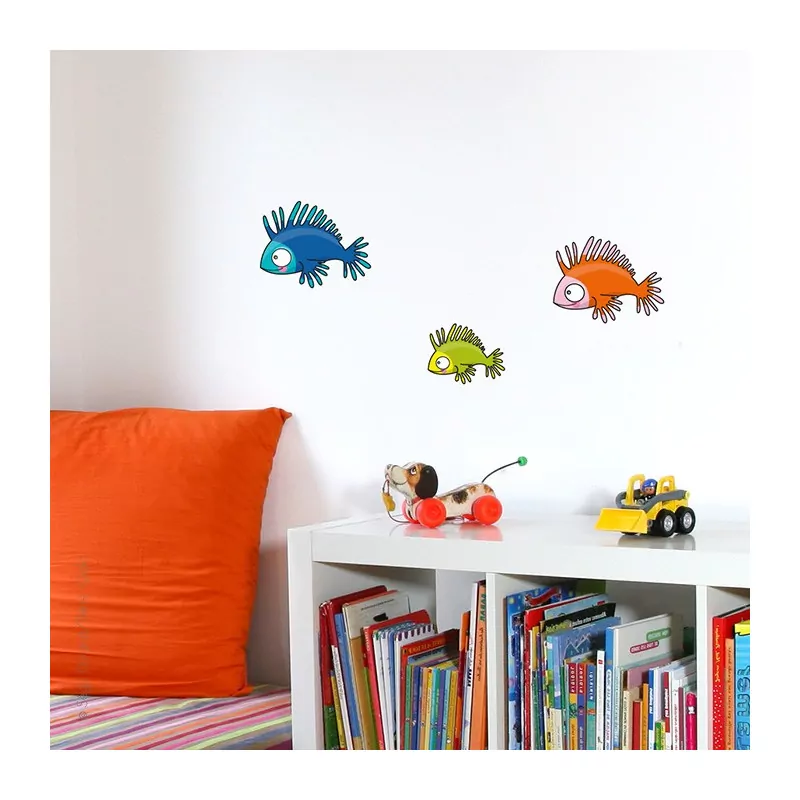 Sticker Poissons Punks Série-Golo