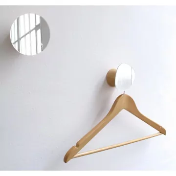 Patère miroir bolet grand modèle Reine Mère
