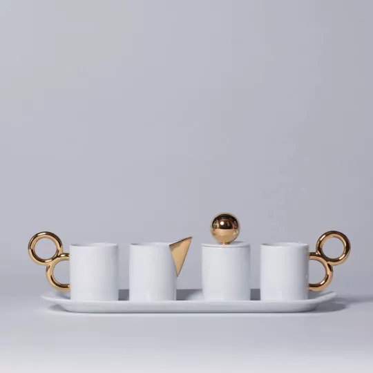 Set Complet Café Or Manièriste Extranorm Set Complet Café Or Manièriste Extranorm