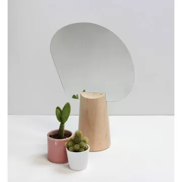 Miroir sur pied grand modèle Reine Mère