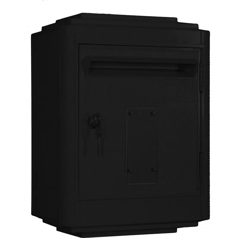 Boîte aux lettres 1950 noire La Boîte Jaune