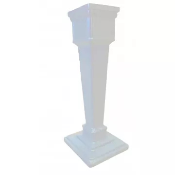 Colonne Blanche pour boite 1950 La Boîte Jaune