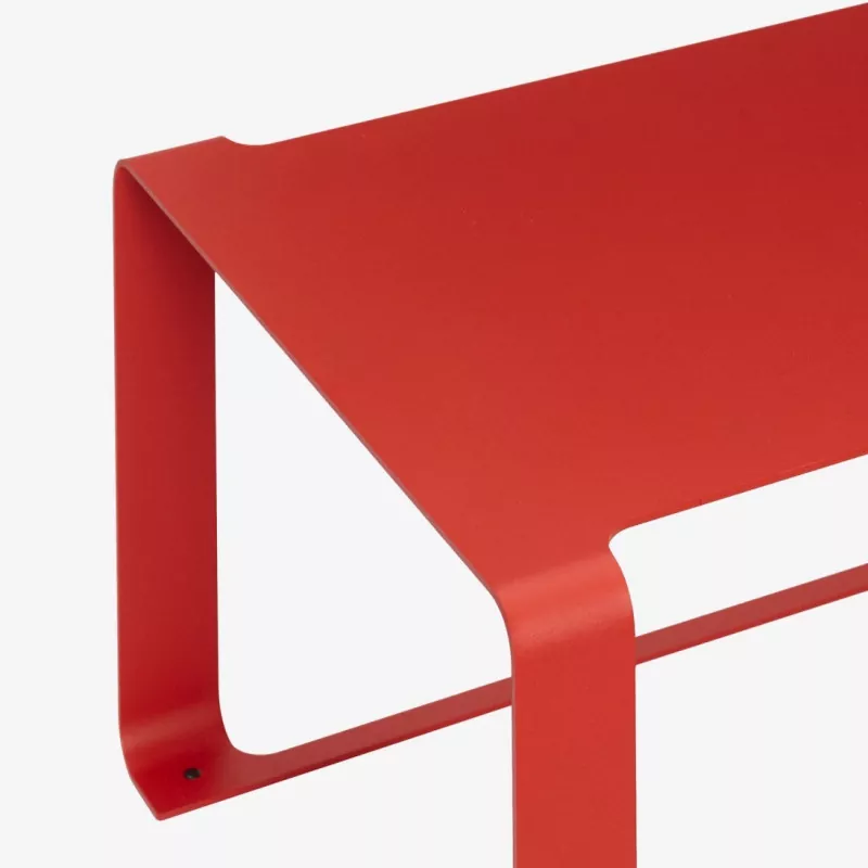 Table basse MINIMAL Grande Coco&co Rouge