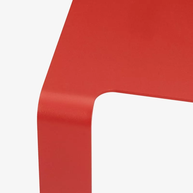 Table basse MINIMAL Grande Coco&co Rouge