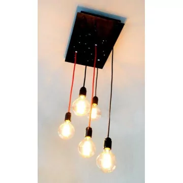 Suspension en métal brut BOREN CLF Création