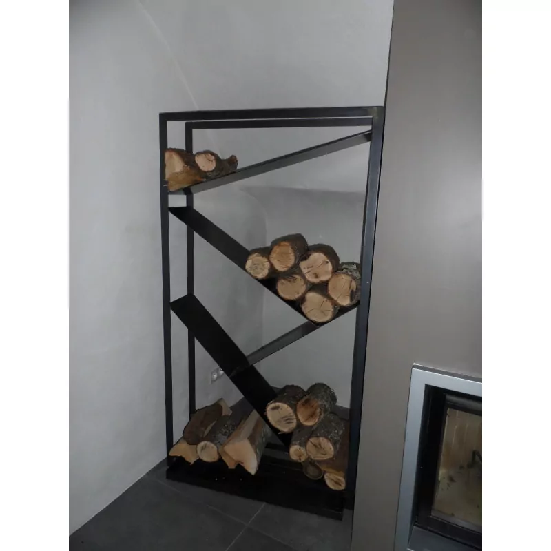 Rangement bûches intérieur : 5 idées design pour stocker le bois