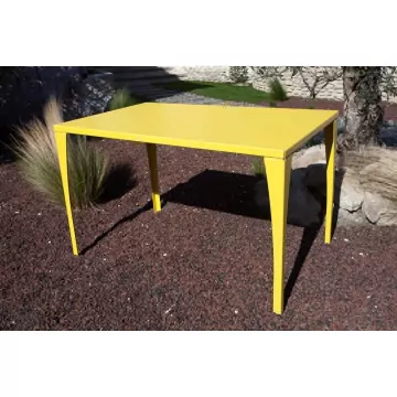 Table de jardin en métal CLF Création