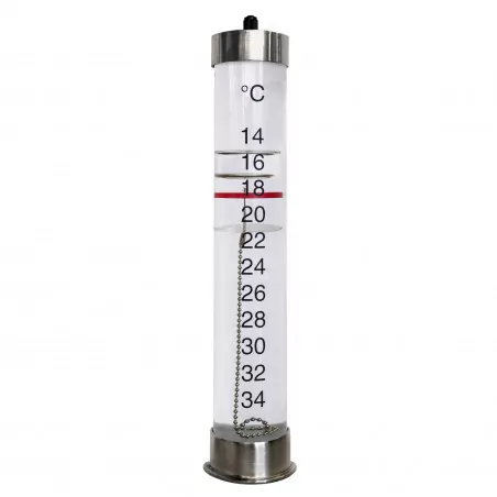 Thermomètre Therm'eau Argenté - Philippe BOUVERET