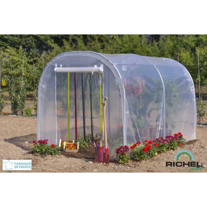Serre avec porte 6m² Richel - MV INDUSTRIE
