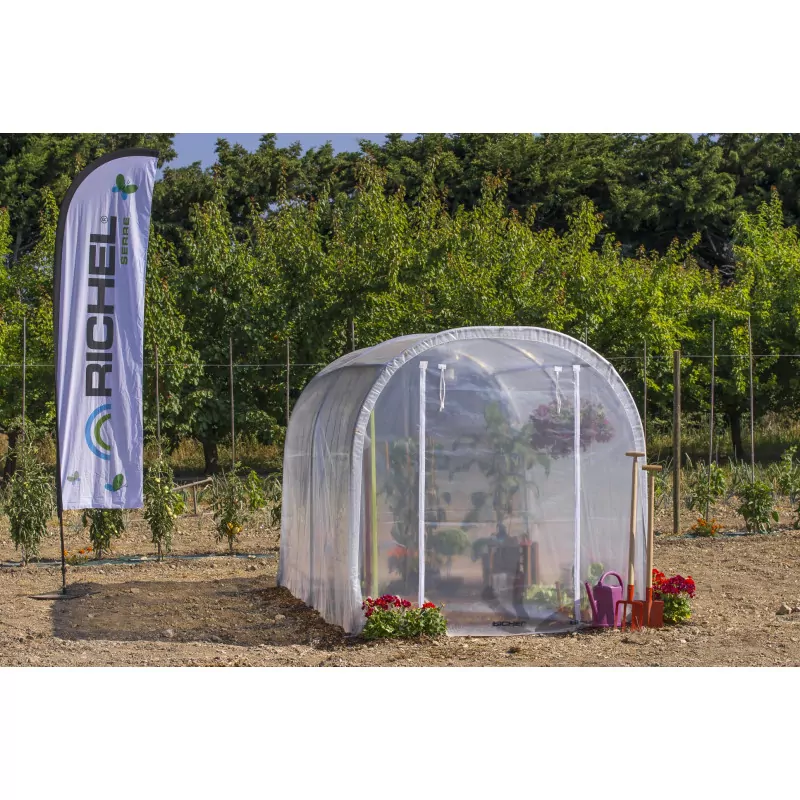 Serre avec porte 6m² Richel - MV INDUSTRIE