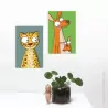 Tableau kangourous Série-Golo Tableau kangourous Série-Golo