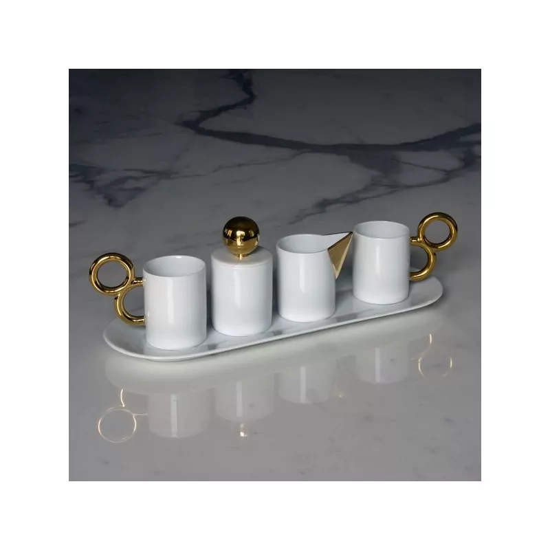 Set Complet Café Or Manièriste Extranorm