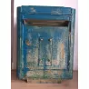 Boîte aux lettres vintage peinte par un artiste - La boîte jaune Boîte aux lettres vintage peinte par un artiste - La boîte jaune