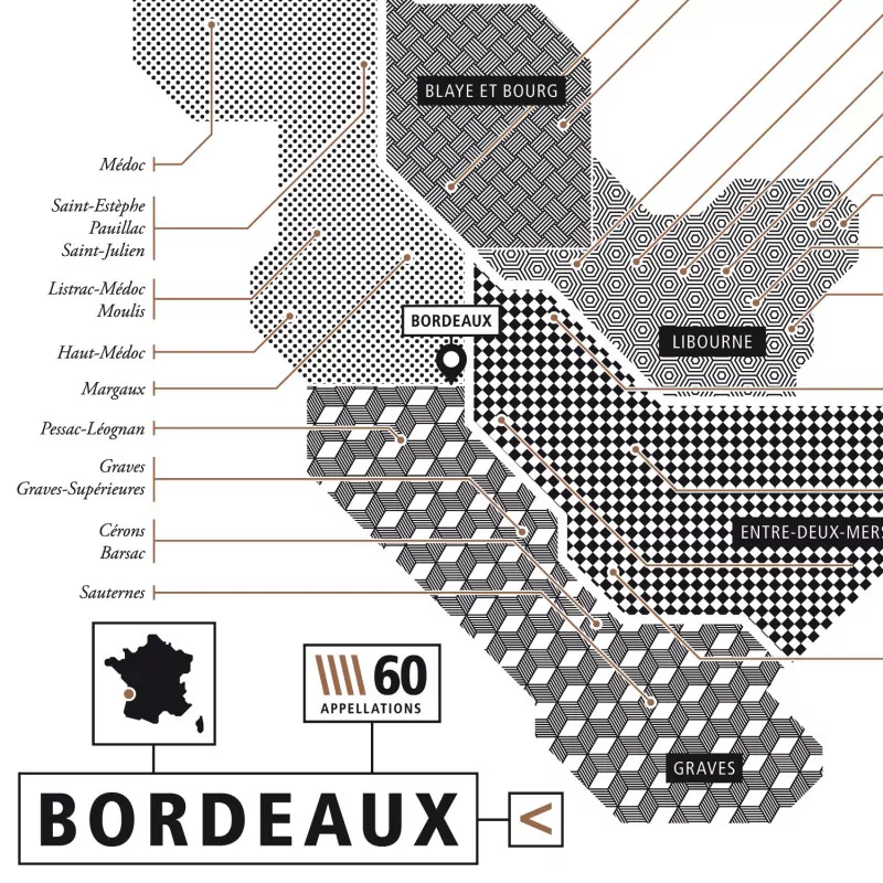 Affiche vignobles Français La majorette à Moustache