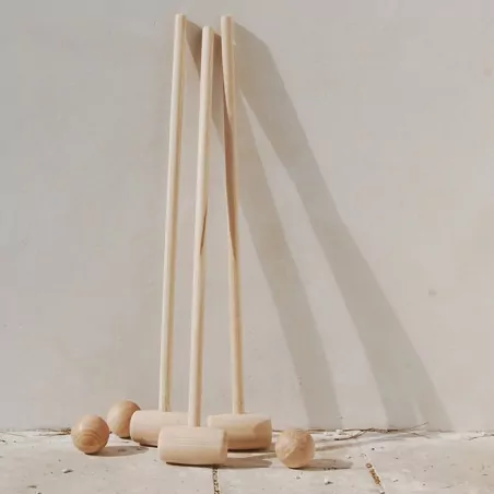 Jeu de croquet en bois - LadivineJardine Jeu de croquet en bois - LadivineJardine