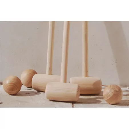 Jeu de croquet en bois - LadivineJardine Jeu de croquet en bois - LadivineJardine