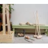 Jeu de croquet en bois - LadivineJardine Jeu de croquet en bois - LadivineJardine