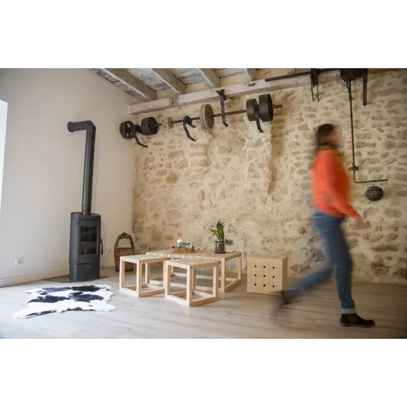 Table basse Saillans - Entrelacs