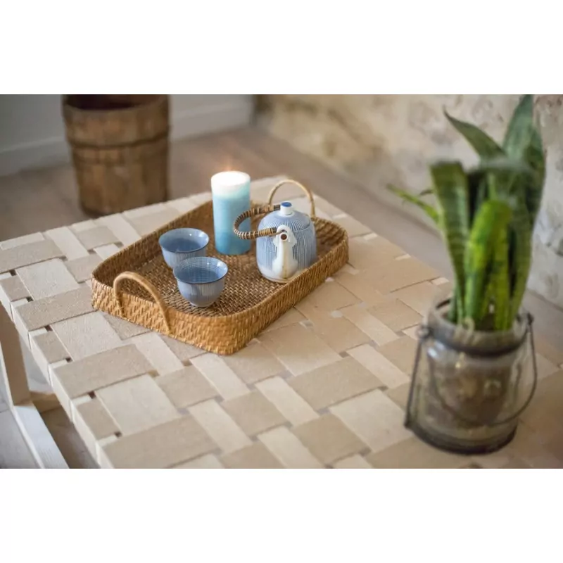 Table basse Saillans - Entrelacs