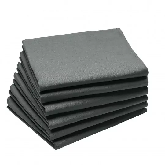 Serviette de table unie en coton - Coucke Serviette de table unie en coton - Coucke