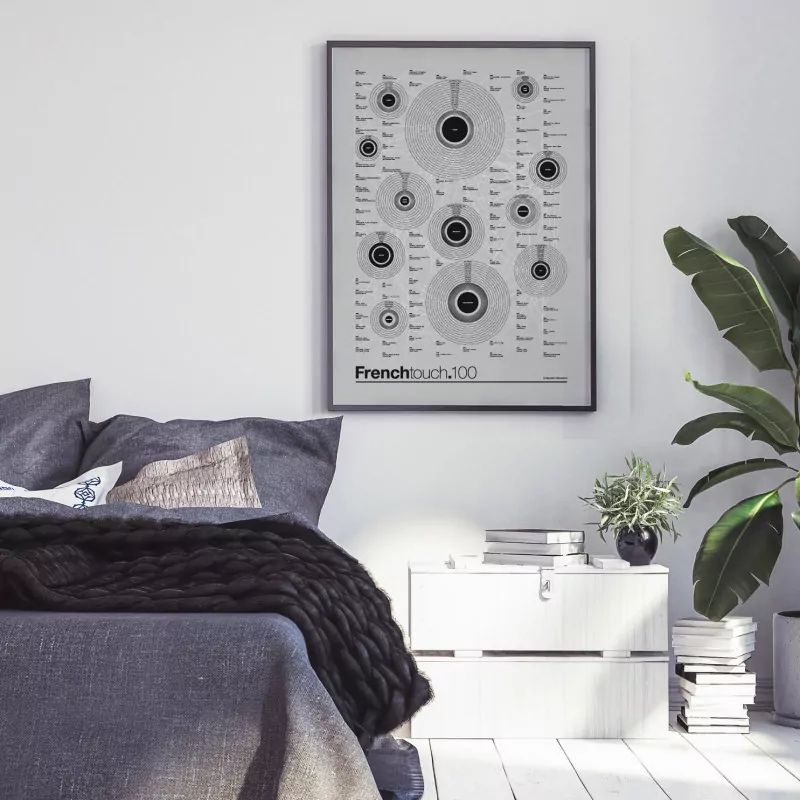 Affiche French Touch La Majorette à Moustache