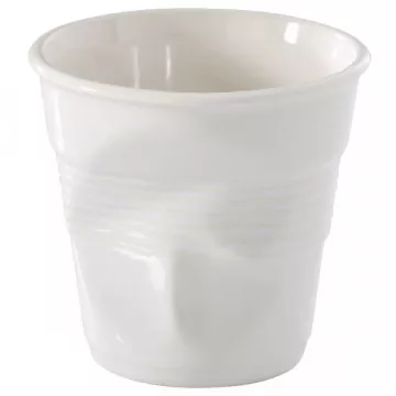 Tasse à espresso froissée en porcelaine - Revol