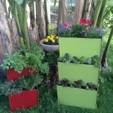 Jardinière murale à trois étages - Home Jardin Solutions