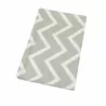 Nappe enduite Chevrons Beige - Fleur de Soleil Nappe enduite Chevrons Beige - Fleur de Soleil