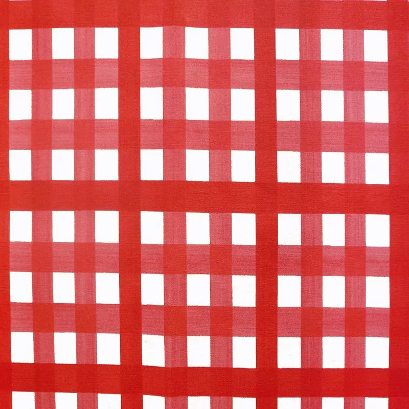 Nappe enduite Guinguette Rouge - Fleur de Soleil