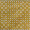 Nappe enduite Mosaïque Jaune Curry - Fleur de Soleil