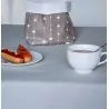 Nappe enduite Pailletée argent - Fleur de Soleil Nappe enduite Pailletée argent - Fleur de Soleil
