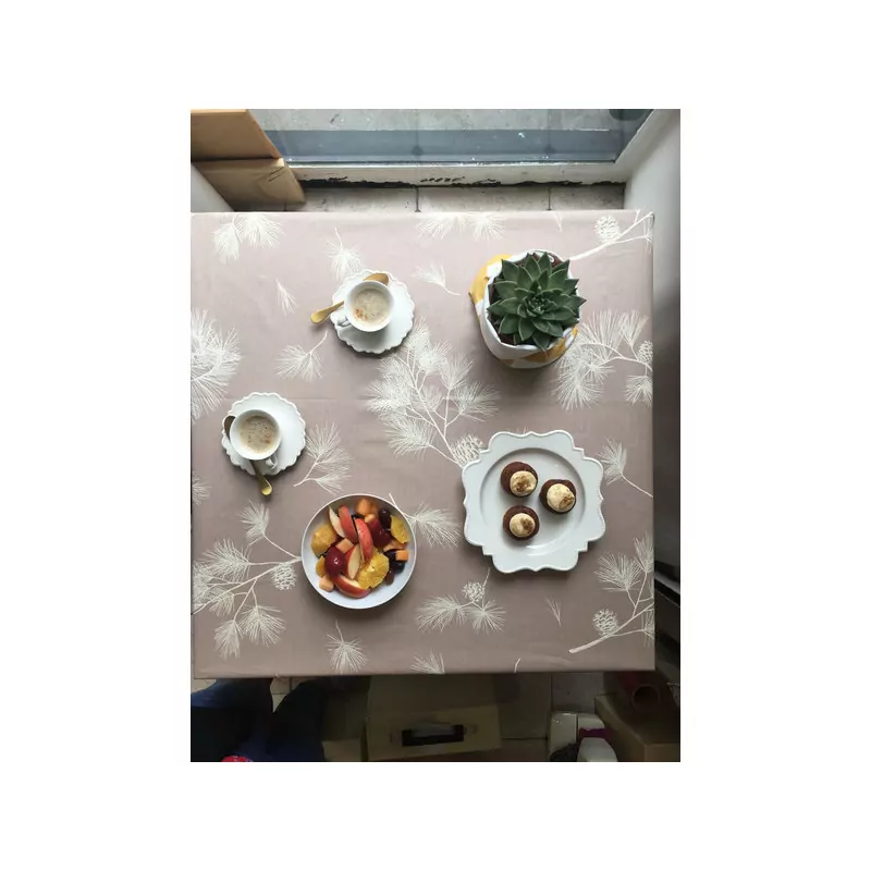 Nappe enduite Pin Beige - Fleur de Soleil