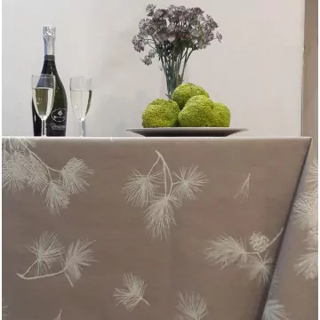 Nappe enduite Pin Beige - Fleur de Soleil