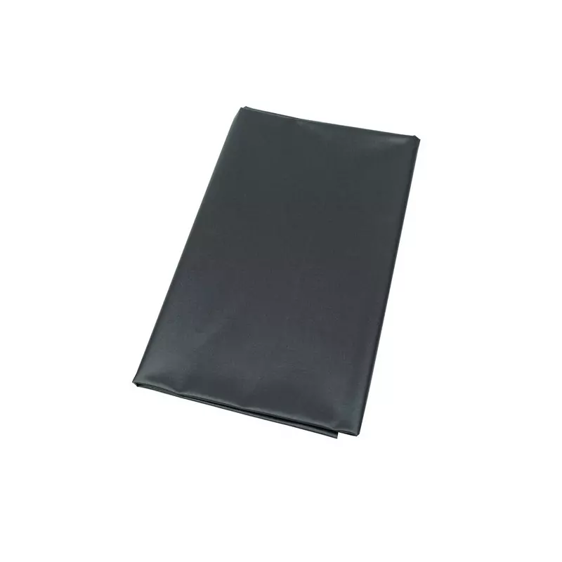 Nappe enduite Unie noire - Fleur de Soleil