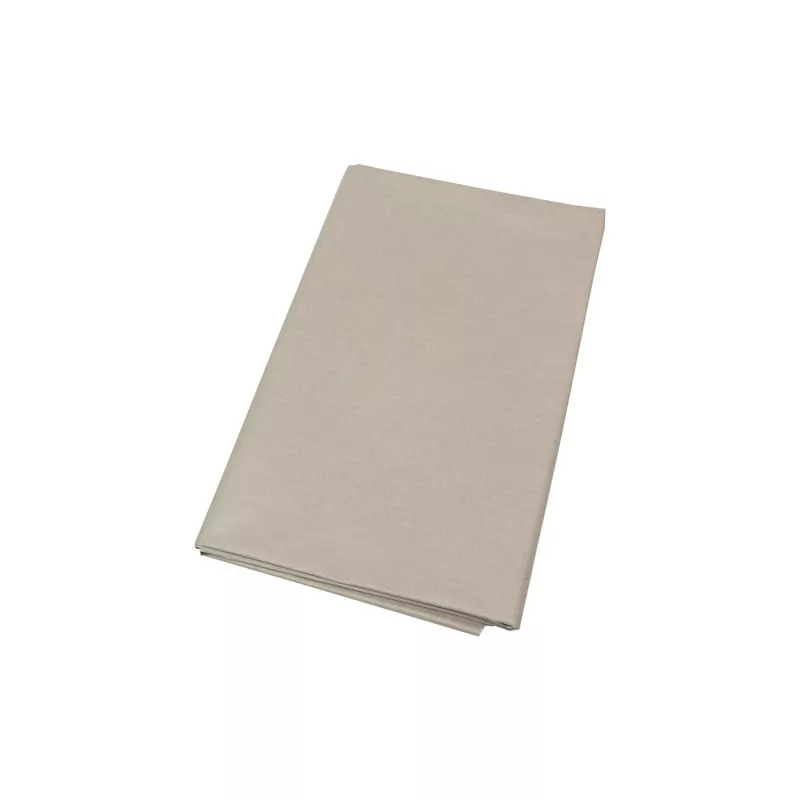 Nappe enduite Unie taupe - Fleur de Soleil