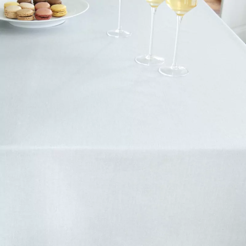 Nappe enduite Unie gris pastel - Fleur de Soleil