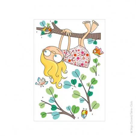 Sticker coucou les cuicuis - Série-Golo Sticker coucou les cuicuis - Série-Golo