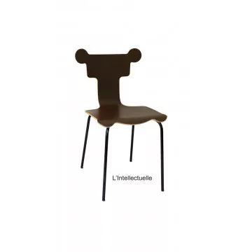 Chaise "Intellectuelle" - PIKO Édition