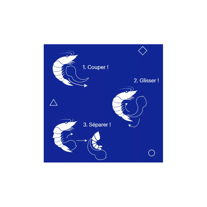 Décortiqueur de crevettes Le Nautil - Eken