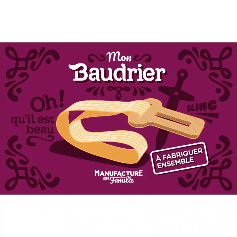Mon baudrier - Manufacture en Famille