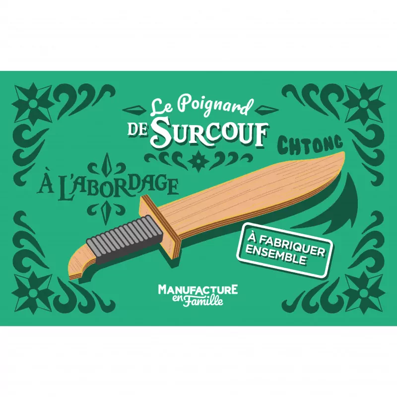 Le poignard de Surcouf dit "Le tigre des Mers" - Manufacture en Famille