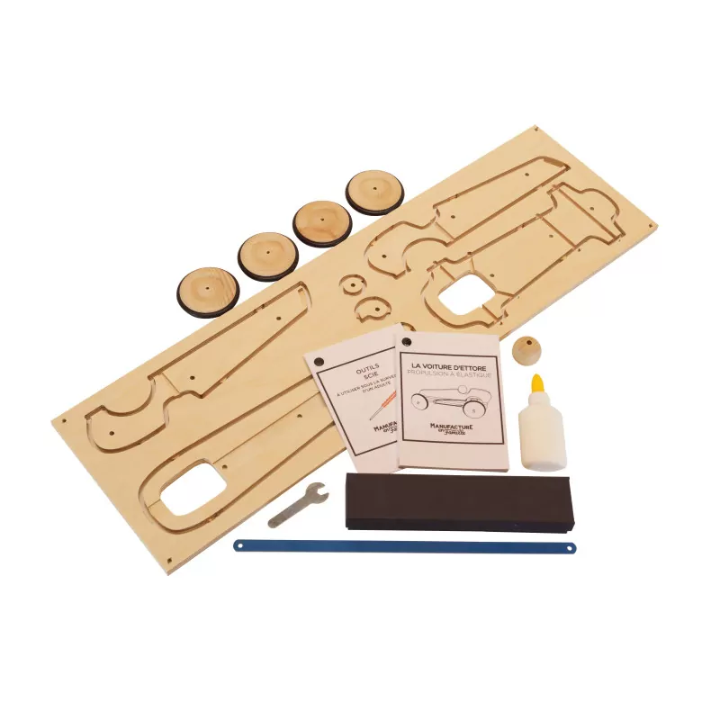 La voiture d'Ayrton - Manufacture en Famille