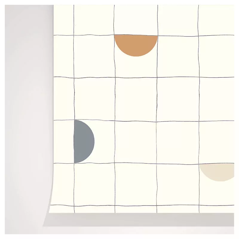 Papier peint Lune Moutarde - Season Paper